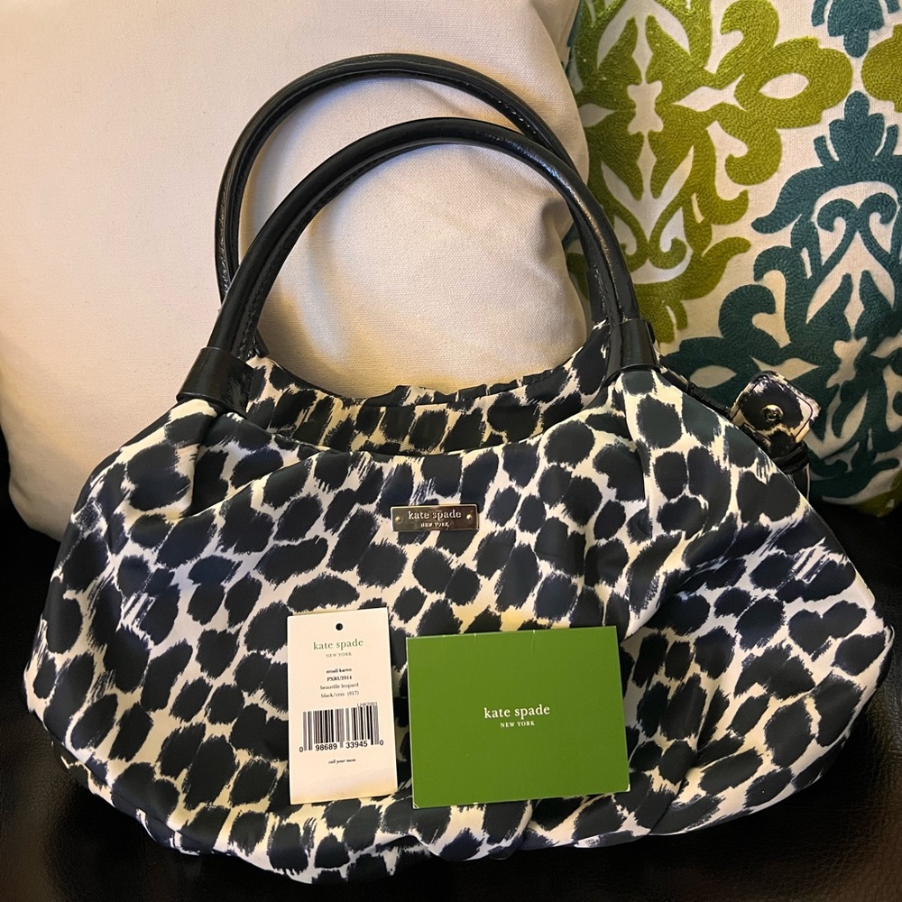 Kate Spade Small Karen - Beauville Leopard EUC